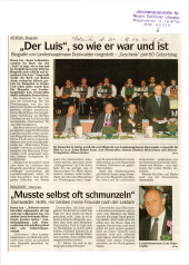 „Der Luis", so wie er war und ist