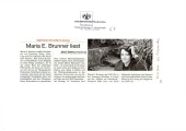 Maria E. Brunner liest