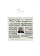 "Valle Aurina, un paradiso"