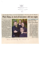 Piero Siena, la storia di un uomo e del suo sogno