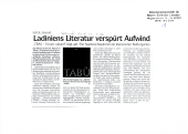 Ladiniens Literatur verspürt Aufwind