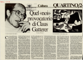 Quel "noi" provocatorio di Claus Gatterer