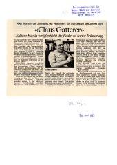 "Claus Gatterer"