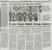 Il caso Cesare Battisti, firmato Gatterer
