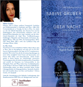 Lesung/Begegnung mit Sabine Gruber