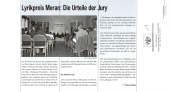 Lyrikpreis Meran: Die Urteile der Jury