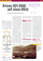 Brixen 901-2000 auf einen Blick