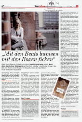 "Mit den Beats bumsen mit den Boxen ficken"