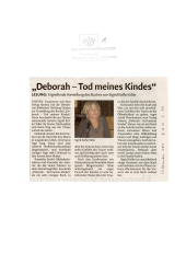 "Deborah - Tod eines Kindes"