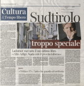 Sudtirolo troppo speciale