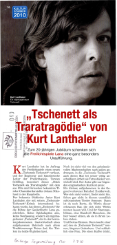 "Tschenett als Traratragödie" von Kurt Lanthaler