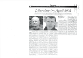 Literatur im April 2005