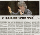 Tief in die Seele Mahlers hinein
