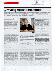 "Privileg Autonomiestatut"