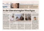 In der Literaturregion Vinschgau