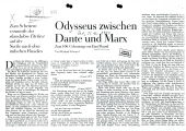 Odysseus zwischen Dante und Marx