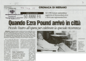 Quando Ezra Pound arrivó in cittá