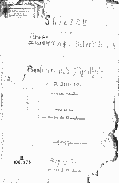 Skizzen über die Überschwemmung u. Ueberschüttung im Tauferer- und Ahrntale am 17. August 1878