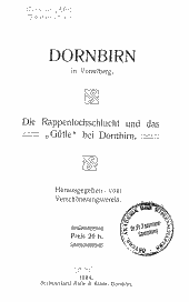 Dornbirn im Vorarlberg 