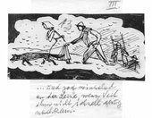 Schrift- und Bildentwürfe von H. Gschwendt für den Bauernkalender 1951. 52 Blatt
