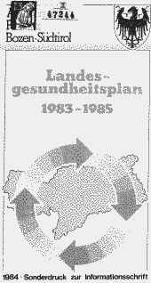 Landesgesundheitsplan 1983 - 1985