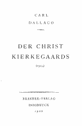 Der Christ Kierkegaards 