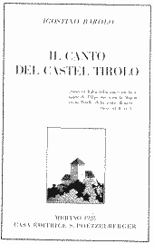 Il canto del Castel Tirolo