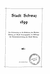 Stadt Schwaz 1899 