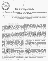 Einführungsbericht zum Gegenstande der Tagesordnung der ersten Sitzung der Weinbau-Landeskommission in Innsbruck am 14. Mai 1902 