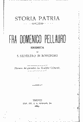 Fra Domenico Pellauro eremita in S. Silvestro di Roncegno