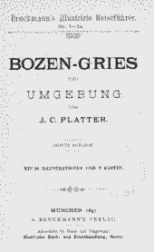 Bozen-Gries und Umgebung