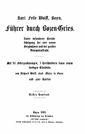 Führer durch Bozen-Gries 