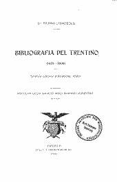 Bibliografia del Trentino 