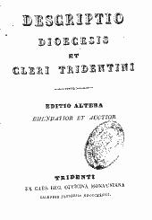 Descriptio dioecesis et cleri tridentini