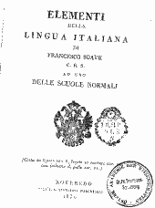 Elementi della lingua italiana 