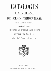 Catalogus cleri saecularis et regularis Diocesis Tridentini [Elektronische Ressource]