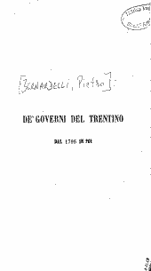 De' governi del Trentino 