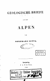Geologische Briefe aus den Alpen