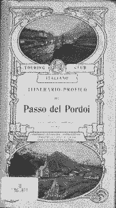 Itinerario-profilo del Passo del Pordoi