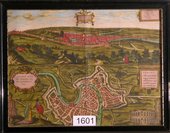 Colonia Augusta Verona, 1581, Ansicht und Stadplan