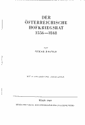 Der österreichische Hofkriegsrat 