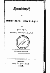 Handbuch der mystischen Theologie