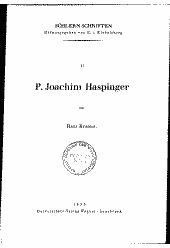 P. Joachim Haspinger